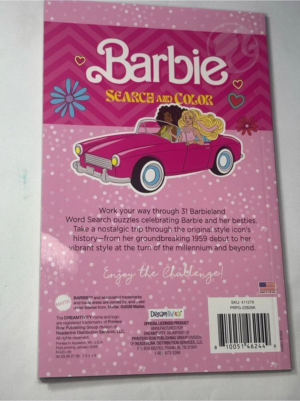 Barbie bright activity
